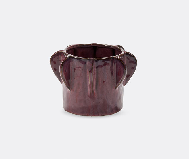 Serax 'Molly 02' flower pot, aubergine RED SERA26FLO416RED