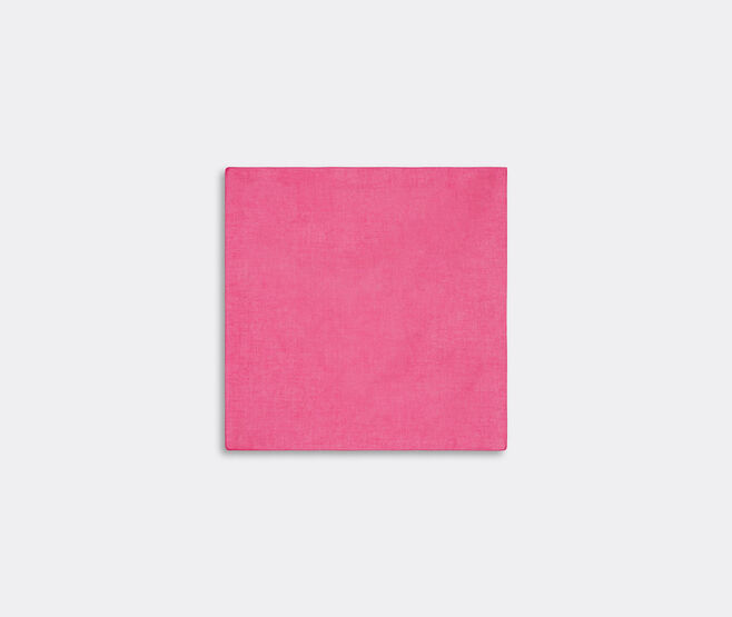 Lisa Corti Napkin, set of six, pink PINK LICO23HAN318MUL