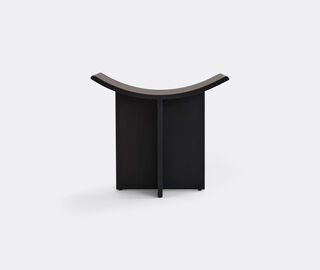 101 Copenhagen 'Brutus' stool, oak, coffee black LIGHT BROWN COPH25BRU520BLK