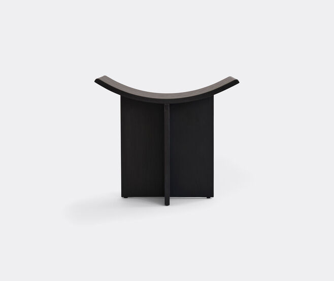 101 Copenhagen 'Brutus' stool, oak, coffee black LIGHT BROWN COPH25BRU520BLK