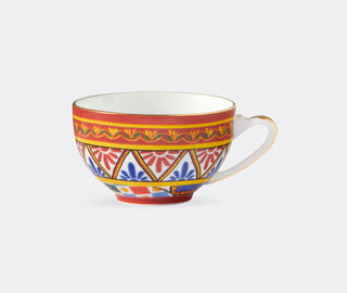 Dolce&amp;Gabbana Casa 'Carretto Siciliano' teacup and saucer MULTICOLOUR DGCA22POR924MUL