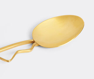 L'Objet 'Spirale' cocktail spoon, set of four, gold GOLD LOBJ25SPI045GOL