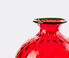 Venini 'Monofiore' bottle, M, red green,red VENI19MON717GRN
