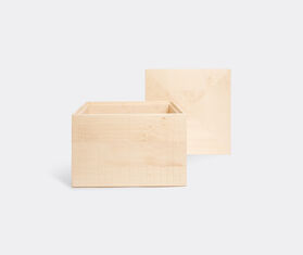 Zanat &#39;Branco&#39; box, small, beige WHITE ZANA20BRA916BEI