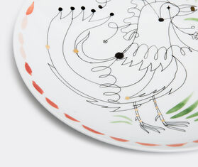 Vista Alegre 'Folkifunki' dinner plate WHITE VIAL17FOL570WHI