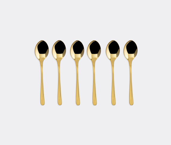 Sambonet 'Taste' espresso spoon set, six pieces, gold