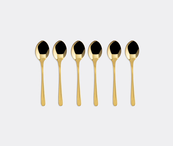 Sambonet 'Taste' espresso spoon set, six pieces, gold Gold ${masterID}