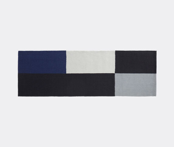 Hay 'Flat Works' rug, black Black, blue HAY122ETH249MUL