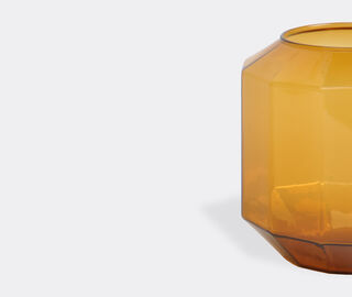 XLBoom 'Bliss' vase, small, amber AMBER XLBO23BLI918AMB
