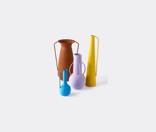 POLSPOTTEN 'Roman' vase, set of four, morning MULTICOLOUR POLS22VAS027MUL