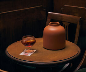 Raawii &#39;Omar&#39; vase, cinnamon MULTICOLOUR RAAW22VAS489CIN