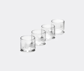 Serax &#39;Unity&#39; shotglass, set of four, clear WHITE SERA25SHO647WHI