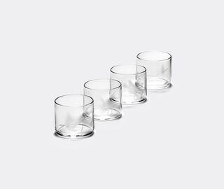 Serax 'Unity' shotglass, set of four, clear WHITE SERA25SHO647WHI