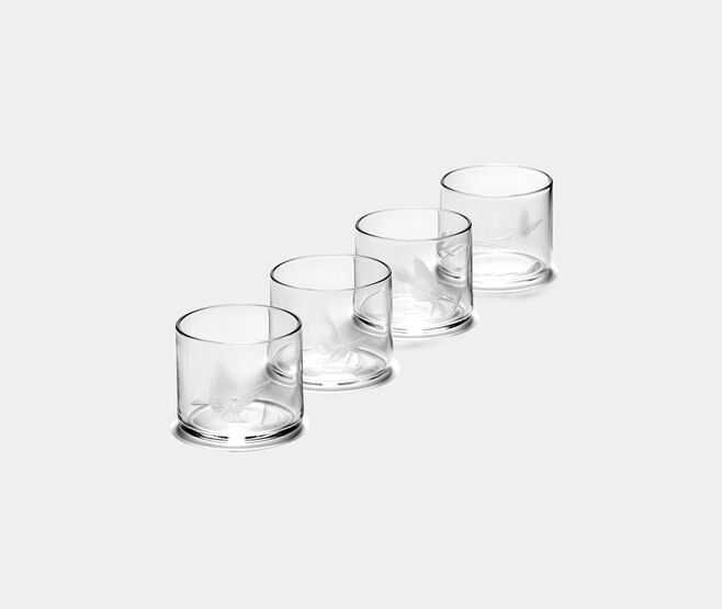 Serax 'Unity' shotglass, set of four, clear WHITE SERA25SHO647WHI