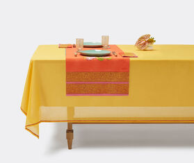 Lisa Corti 'Tea Flower' runner, red and orange ORANGE LICO23RUN251MUL