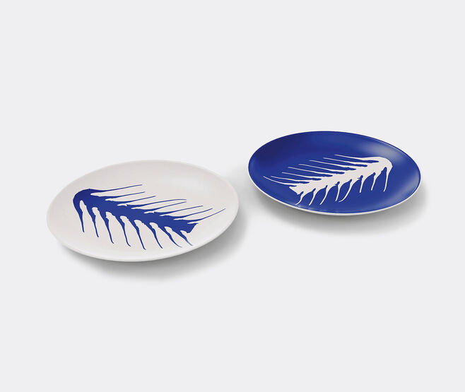 Cassina 'Le Monde de Charlotte Perriand Ar&ecirc;te' placeholder plate, set of two MULTICOLOUR CASS21SET149BLU