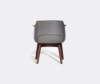 Poltrona Frau 'Archibald' swivel dining chair GREY POFR20ARC093GRY