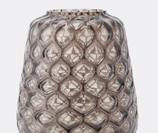 XLBoom 'Kuro Prism' vase, large, smoky gray GREY XLBO25KUR711GRY