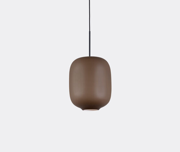 Cappellini 'Arya' hanging lamp, medium, brown, UK plug