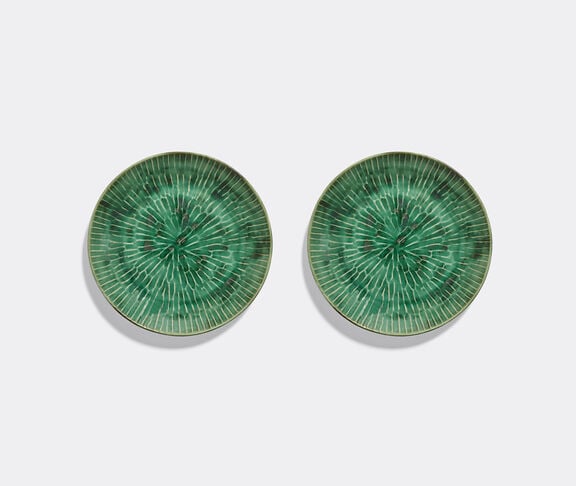 Serax 'Verde Lanza' dinner plate, set of two, green GREEN SERA26PLA196GRN