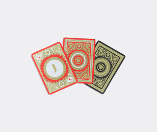 Versace 'Barocco' playing cards, two decks MULTICOLOUR VERS22PLA533MUL