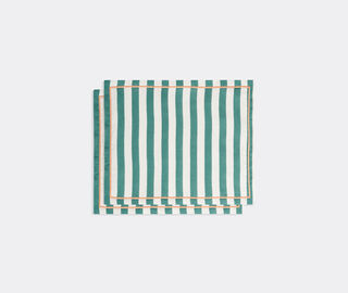 La DoubleJ 'Riviera' placemat, set of two, green GREEN LADJ25PLA202MUL
