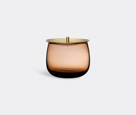 Nude &#39;Beret&#39; storage box, small, caramel COPPER NUDE20BER362BRW