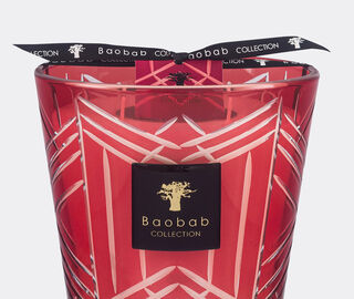 Baobab Collection 'Heritage Cernay'  candle, medium, red RED BAOB25SCE913RED