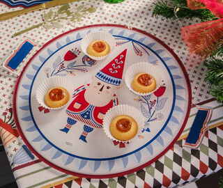 VESTA 'Gnome' cake stand, blue BLUE VEST26GNO558BLU