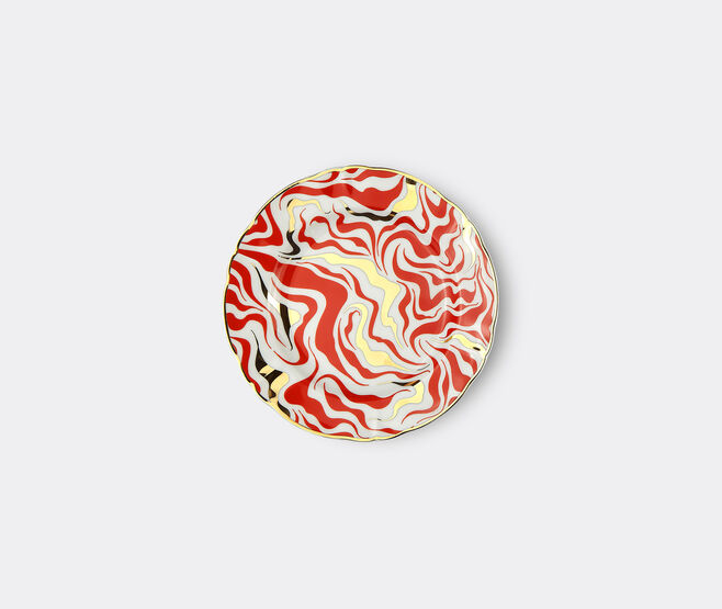 Bitossi Home 'Tempesta' dessert plate, set of four MULTICOLOUR BIHO22SET776MUL