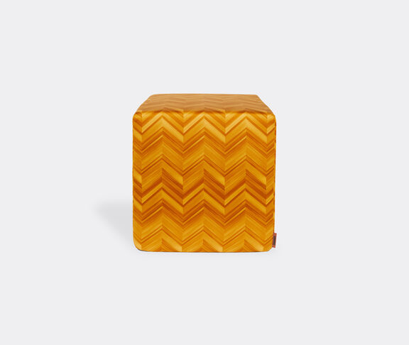 Missoni 'Layers Inlay' pouf cube, gold undefined ${masterID}