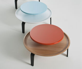 Col&eacute; 'Secreto 85' coffee table, orange LIGHT BROWN COIT20SEC313MUL