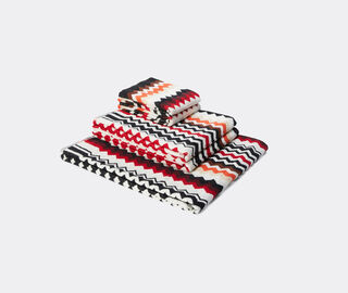 Missoni 'Best' towel set, five pieces, red multicolor MULTICOLOUR MIHO25BES456RED