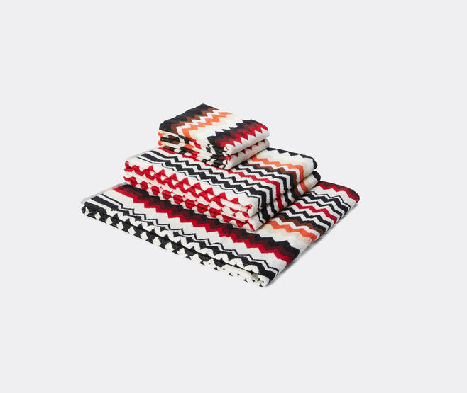 Missoni 'Best' towel set, five pieces, red multicolor MULTICOLOUR MIHO25BES456RED