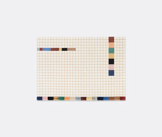Cc-tapis 'Raag Rectangular Grid 2' rug, multicolor BROWN CCTA25RAA785MUL