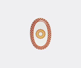 La DoubleJ 'Apollo' oval platter, multicolor MULTICOLOUR LADJ24APO359MUL