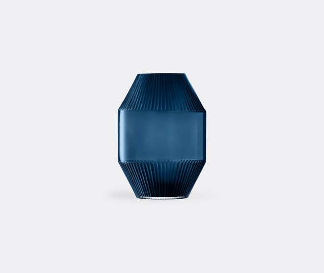 LSA International 'Rotunda' vase, sapphire, large BLUE LSAI21ROT945BLU