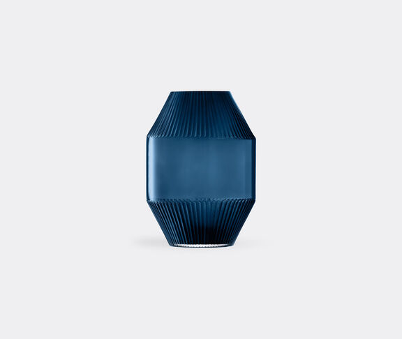 LSA International 'Rotunda' vase, sapphire, large Blue ${masterID}