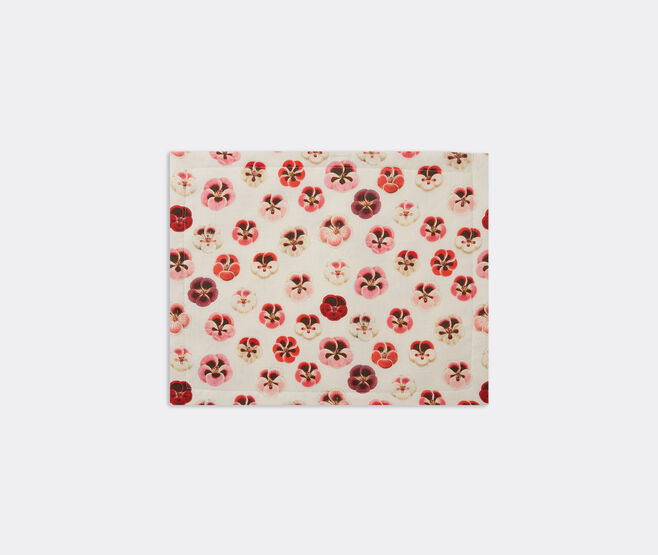 La DoubleJ 'Micro Pansy' tablemat, set of two MULTICOLOUR LADJ22TAB603MUL