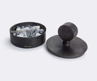 Mad et Len 'Cristaux' pot pourri totem, Ambre nobile, medium BLACK MALE20POT572BLK