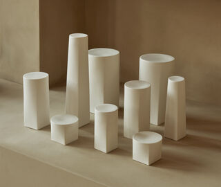 Audo Copenhagen 'Ignus Flameless Candle', H22,5 WHITE MENU22IGN248WHI