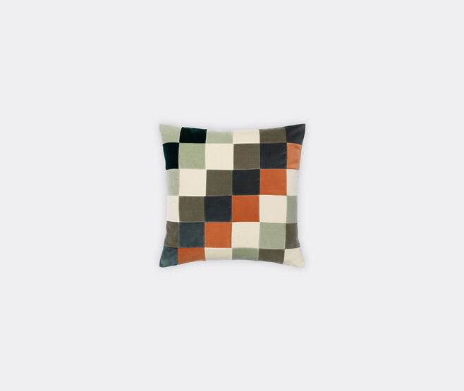 Christina Lundsteen 'Eliza' cushion, multicolor peacock MULTICOLOUR CHLU25ELI081GRN