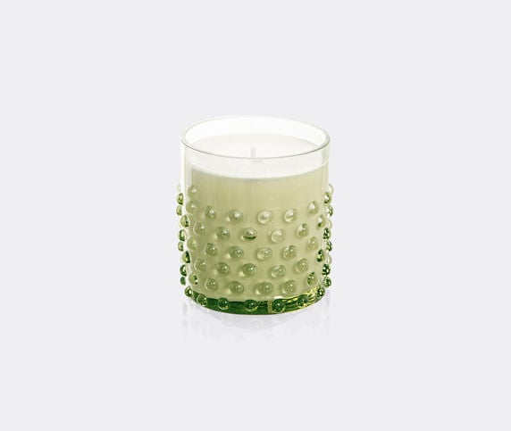 KLIMCHI 'Hobnail' candle, Vanilla fig, olive green OLIVE KLIM25VAN098OLI
