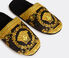 Versace 'I Love Baroque' slippers, black BLACK VERS22SLI686BLK