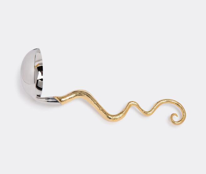 L'Objet 'Twisted Horn' ladle GOLD LOBJ19TWI939GOL