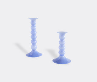 Hay 'Wavy' candleholder, medium Light blue HAY122WAV441LBL