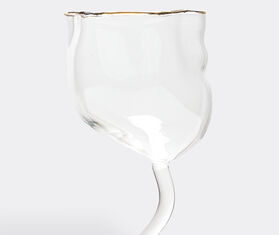 Seletti &#39;Classic on Acid, Greca&#39; wine glass TRANSPARENT SELE23WIN169TRA