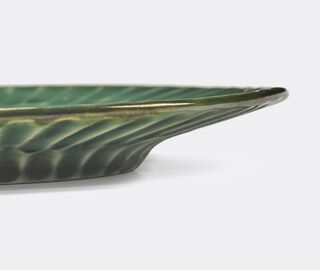 Serax 'Verde Lanza' starter plate, set of two, green GREEN SERA26PLA165GRN
