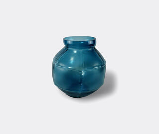 Vanessa Mitrani 'Trace' vase, round, duck blue BLUE VAMI26VAS335BLU
