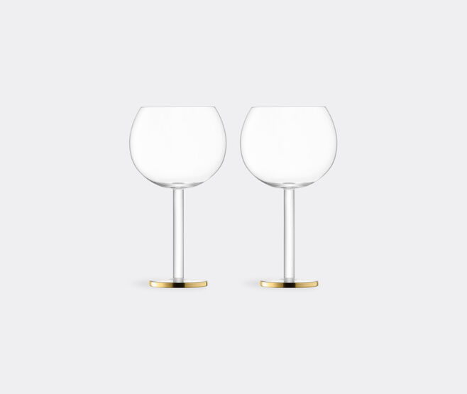 LSA International 'Luca' balloon glass, set of two GOLD LSAI21LUC922GOL